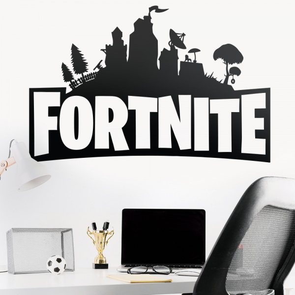 Fortnite Wall Sticker - Gaming Gamer Decal