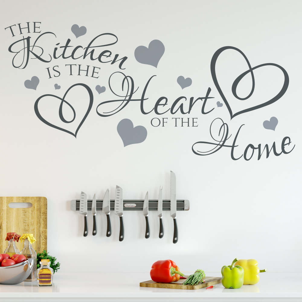 Heart Of The Home - Kitchen Wall Sticker