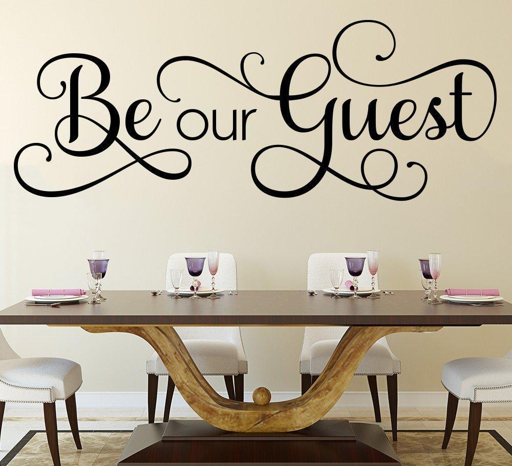 Be Our Guest Wall Art Sticker