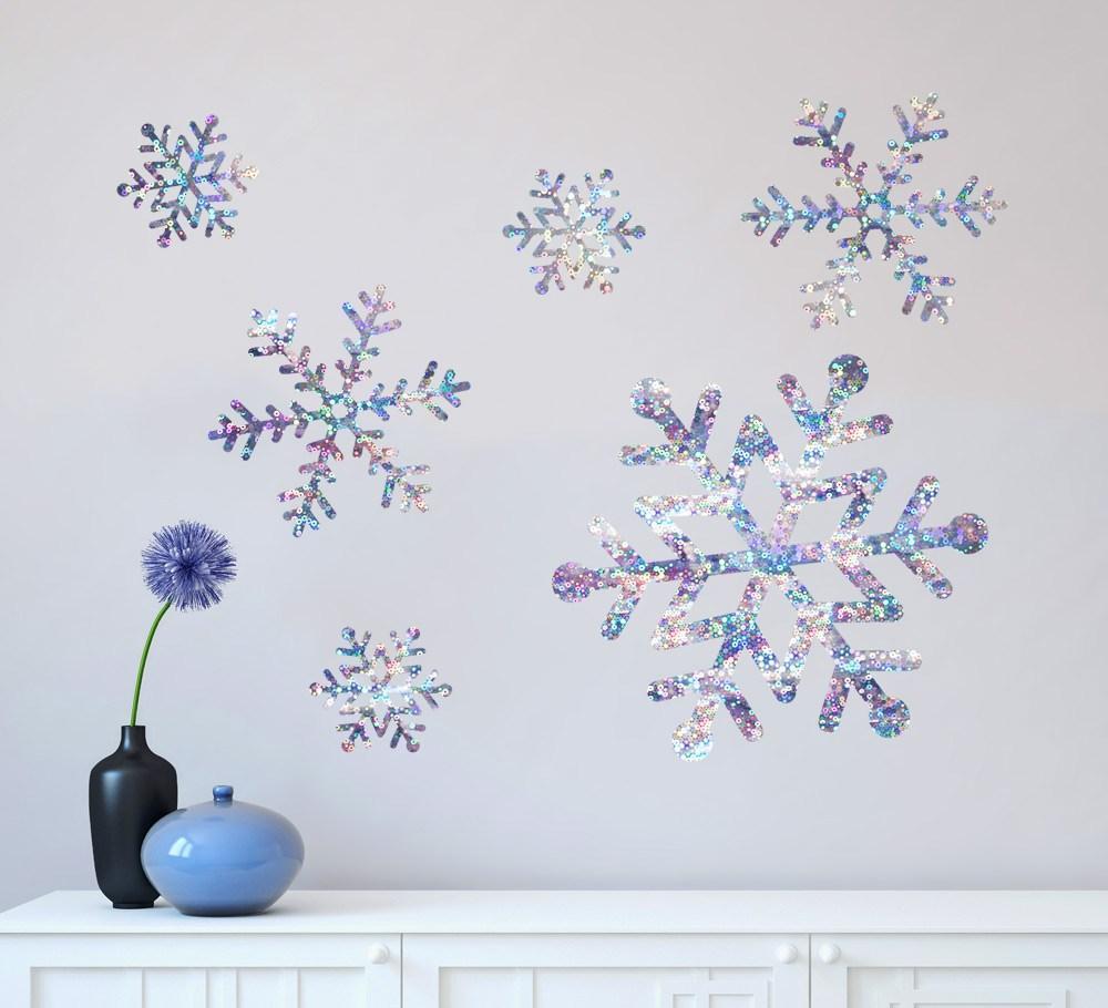 Snowflakes Christmas Wall Stickers