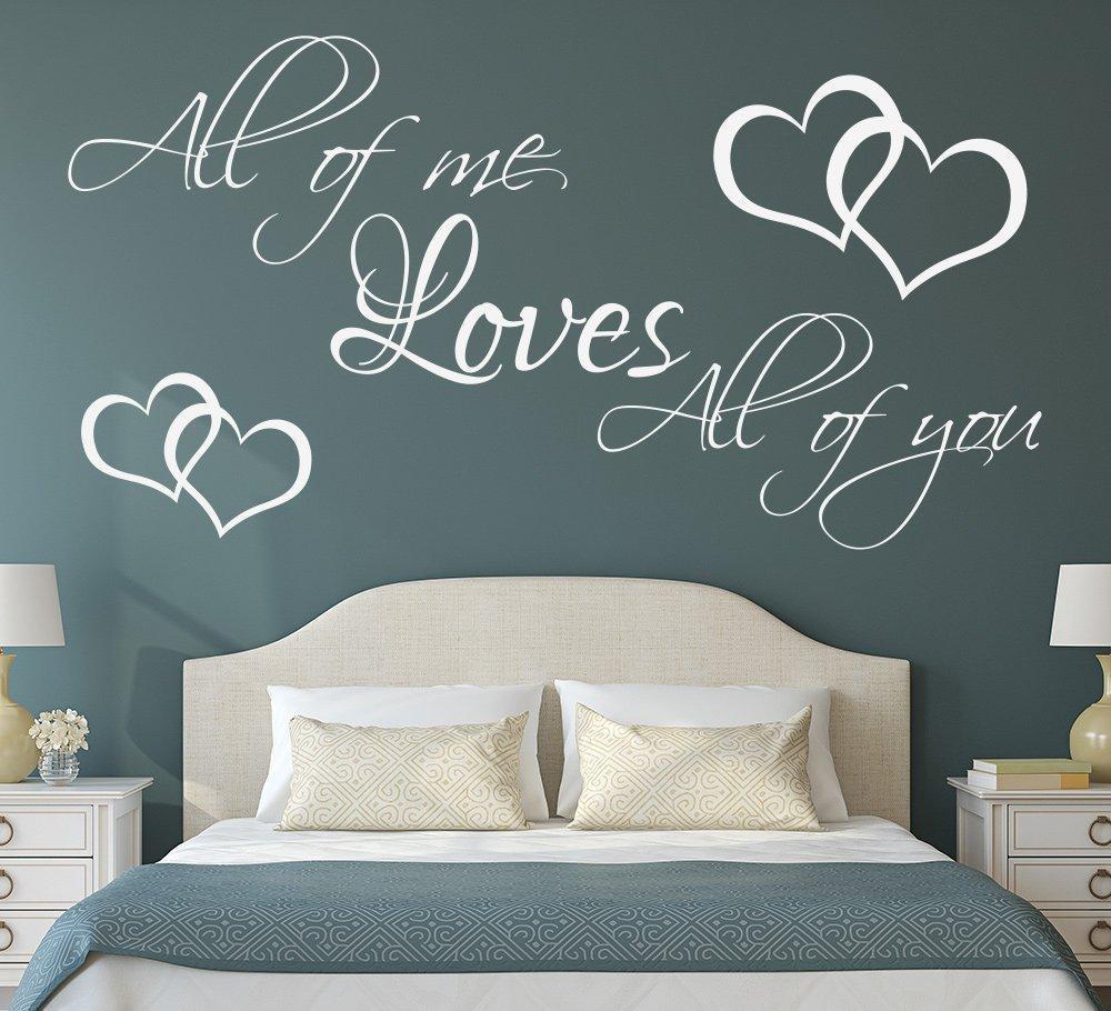 All of me Loves All of you Wall Art Sticker