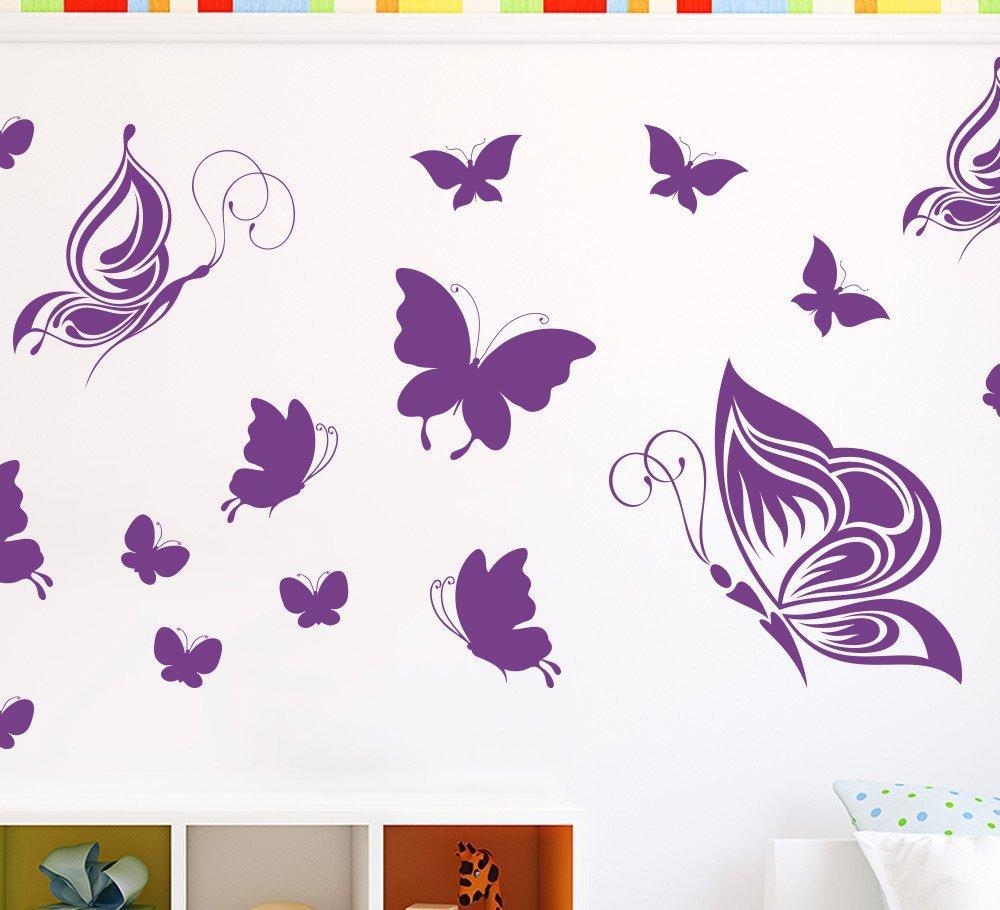 Butterfly Wall Stickers or Ceiling Stickers 20 Pack