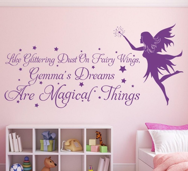 Fairy Wall Sticker Dreams Are Magical Things
