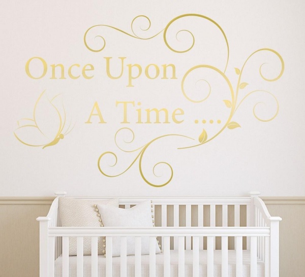 Once upon a time wall sticker